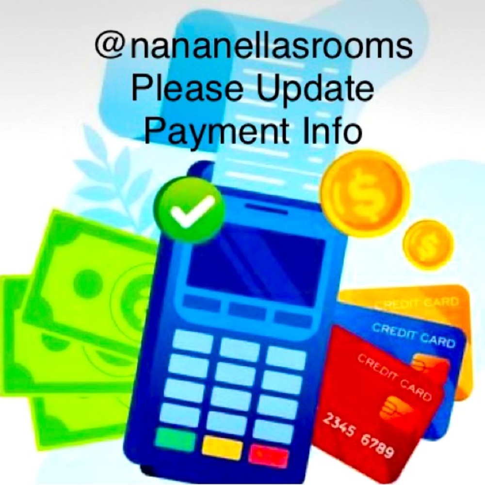 Please update your current payment information, so you don’t miss a great sale.
